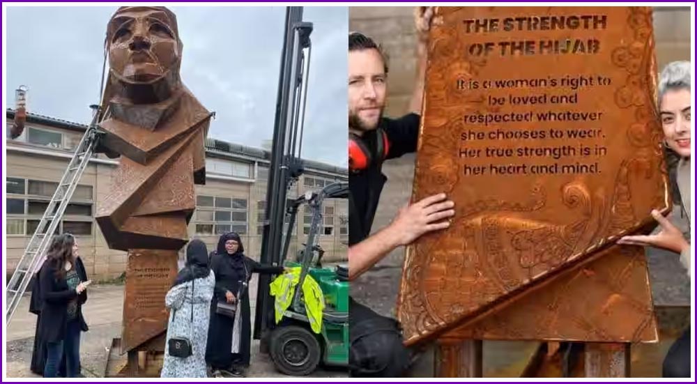 Hijab Statue